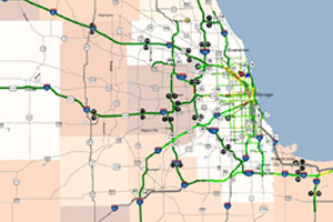 Illinois Road Construction Map Service